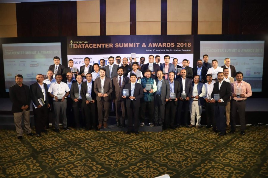 Indo Asia Global Technologies DATA CENTRE SUBMIT & Awards 2018  BENGALURU, in INDIA for BEST IT Infrastructures & Software Management